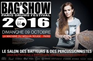Bag show drum festival 2016 à Paris