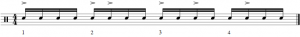 Exercices de batterie - Accent