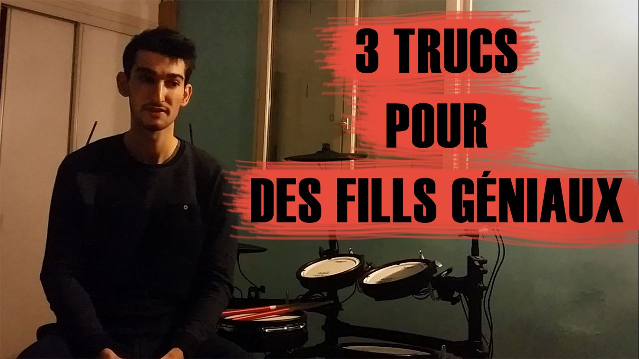 3 trucs pour faire des fills géniaux à la batterie - Batteur Extrême