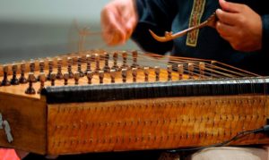 Santoor instrument musique indienne