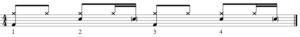 Ghost_notes_exo_1 à la batterie