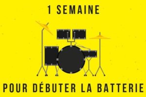 1 semaine pour débuter la batterie